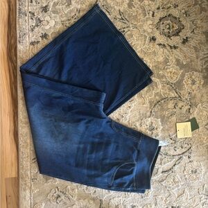 HALARA Dark Blue Wide Leg Pants